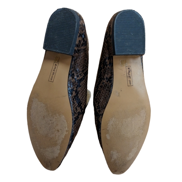 Steven By Steve Madden Haylie Snake Print Loafer 7.5 - Picture 6 of 10
